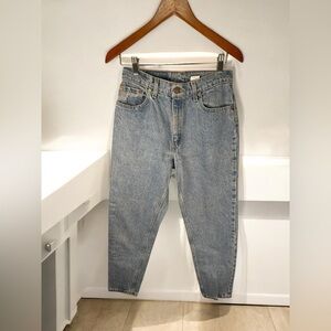 Levis 550 Relaxed Fit Tapered Leg Jeans Womens Size 11 Medium Light Wash Vintage